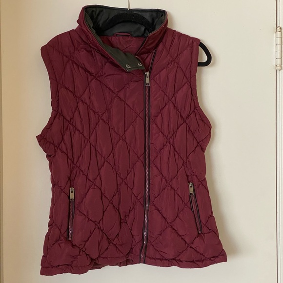 MNY Performance Jackets & Blazers - Marc New York Quilted Asymmetrical  Vest